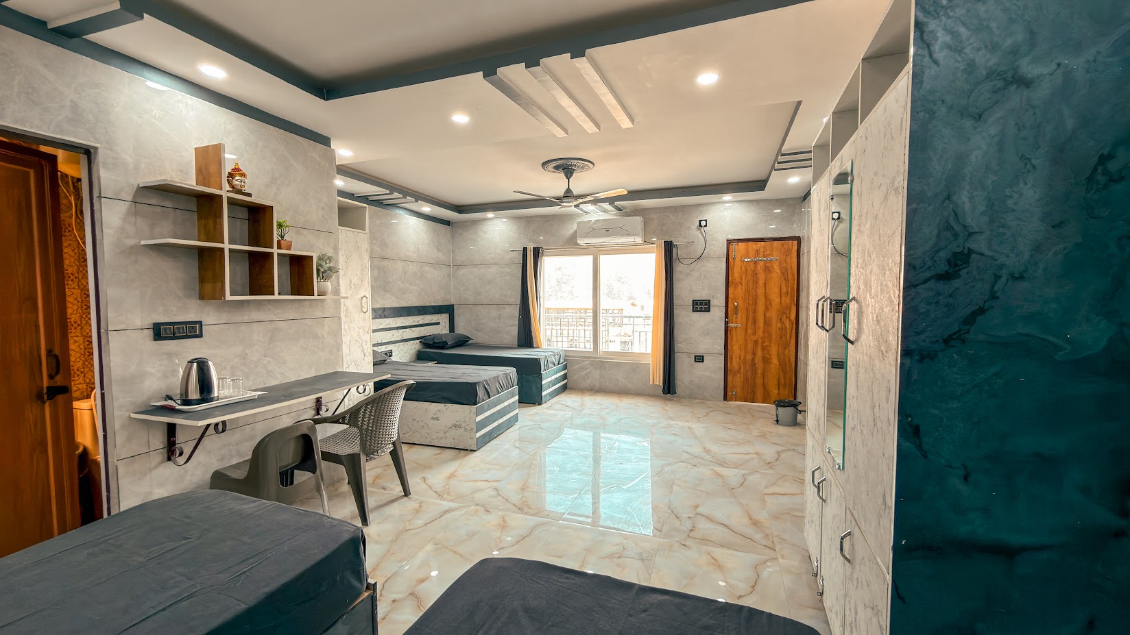 Quad Shared Room for Students